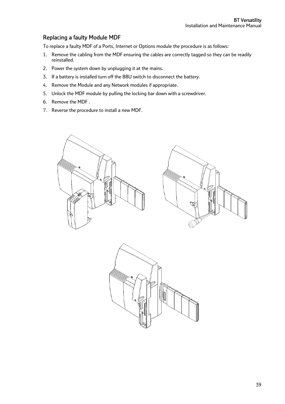 BT Versatility User Manual | Page 40 / 59