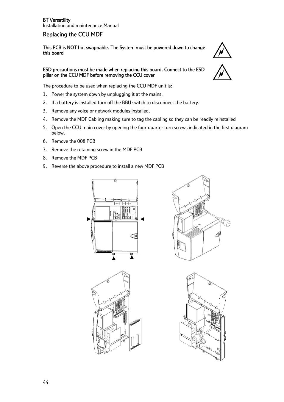 BT Versatility User Manual | Page 45 / 59