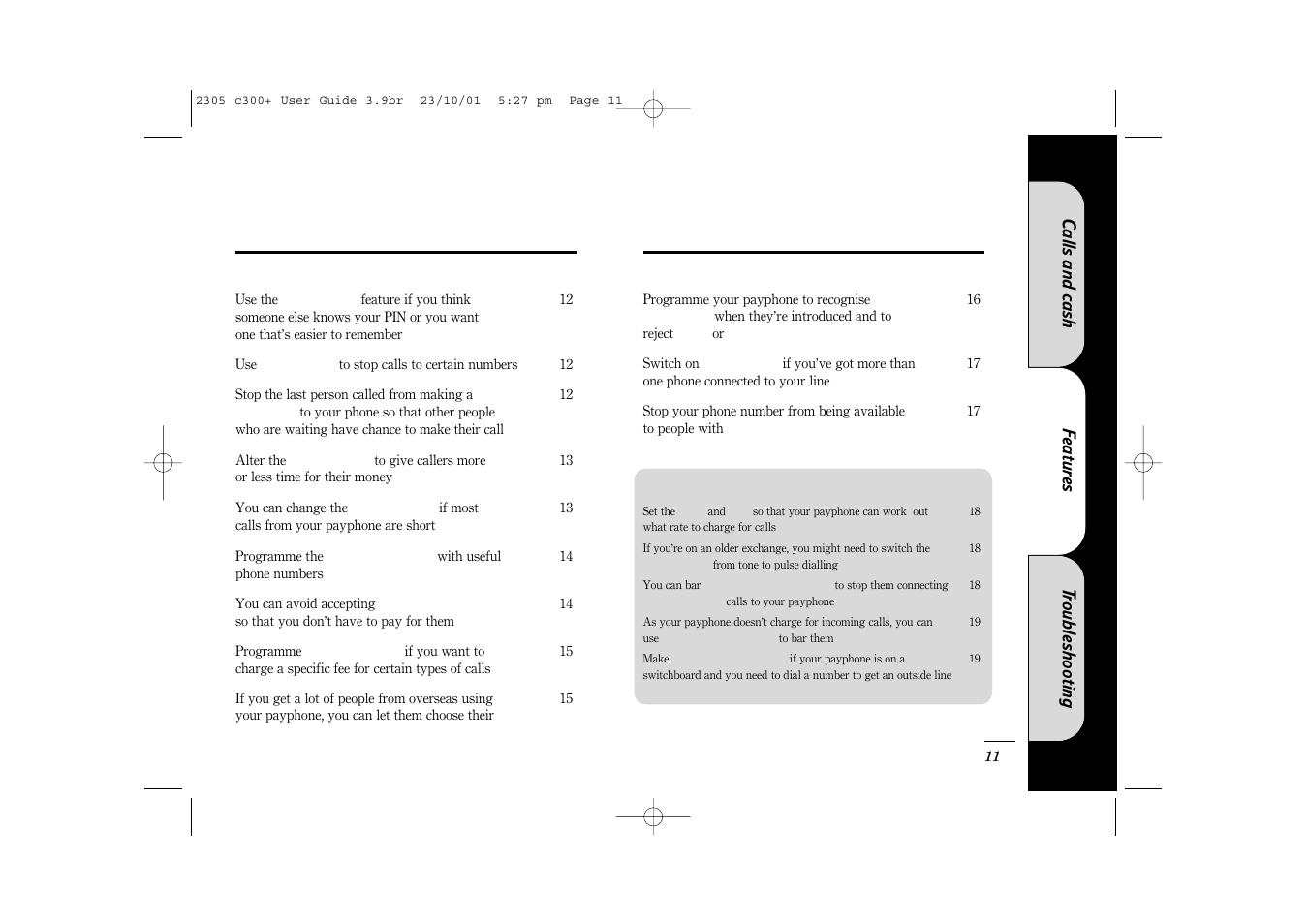 BT 300 Plus User Manual | Page 11 / 24