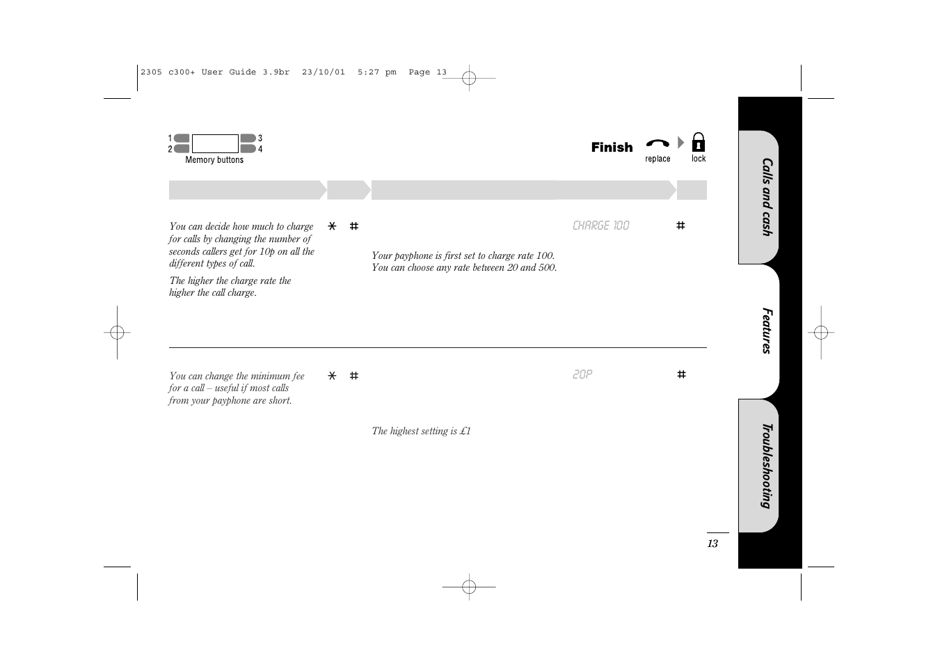 BT 300 Plus User Manual | Page 13 / 24