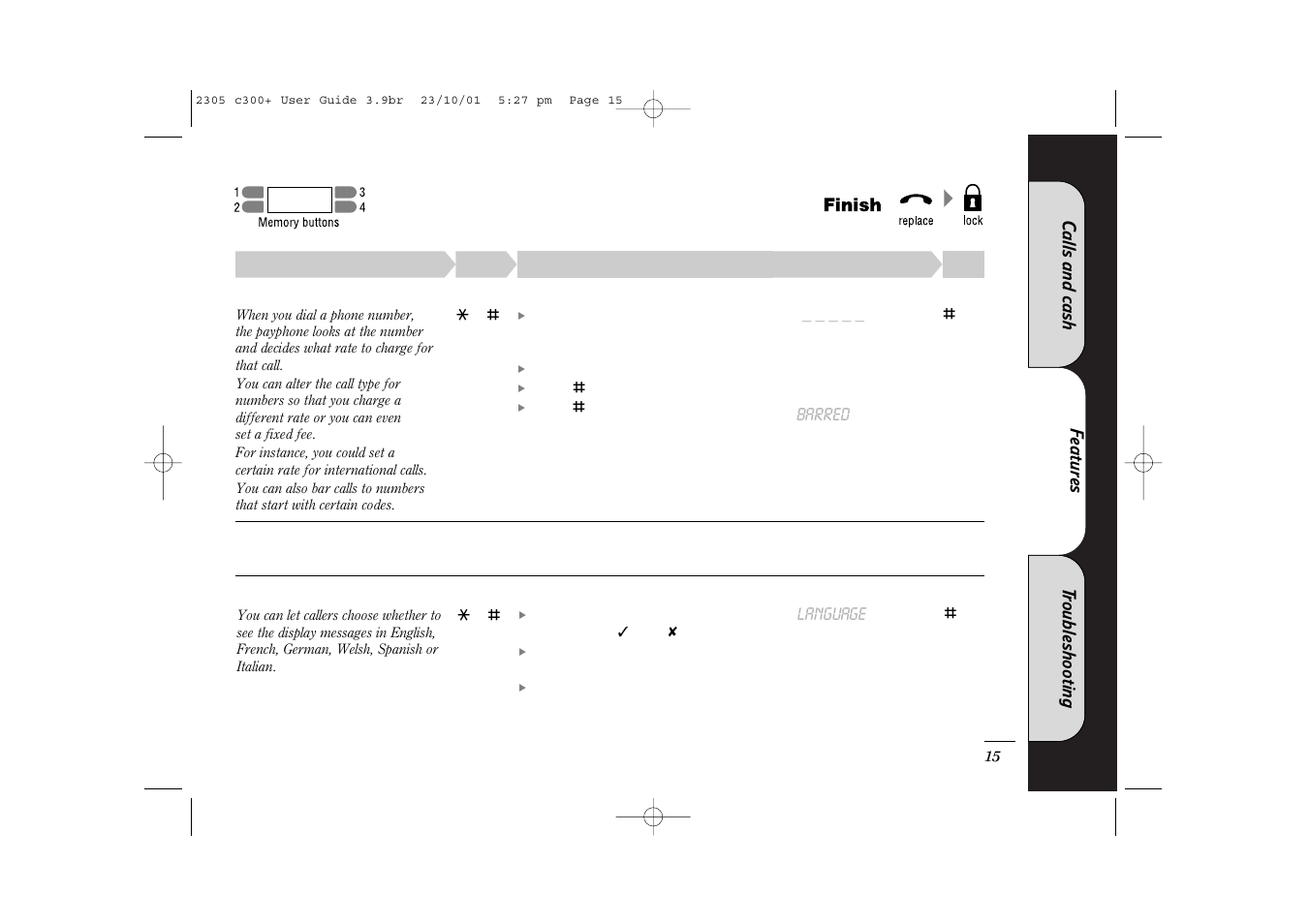 BT 300 Plus User Manual | Page 15 / 24