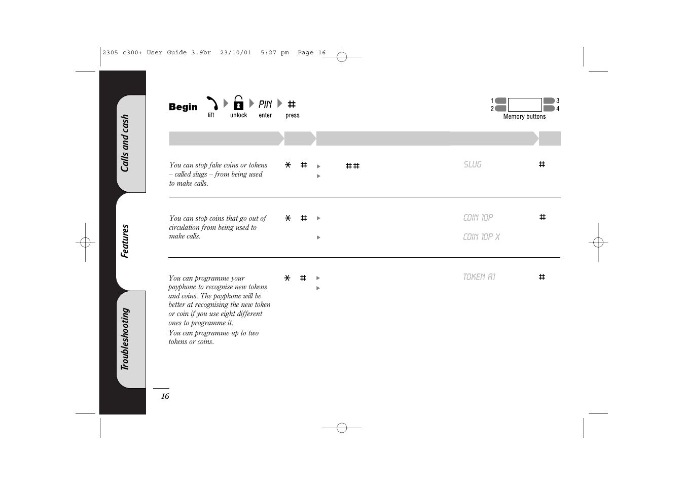 BT 300 Plus User Manual | Page 16 / 24