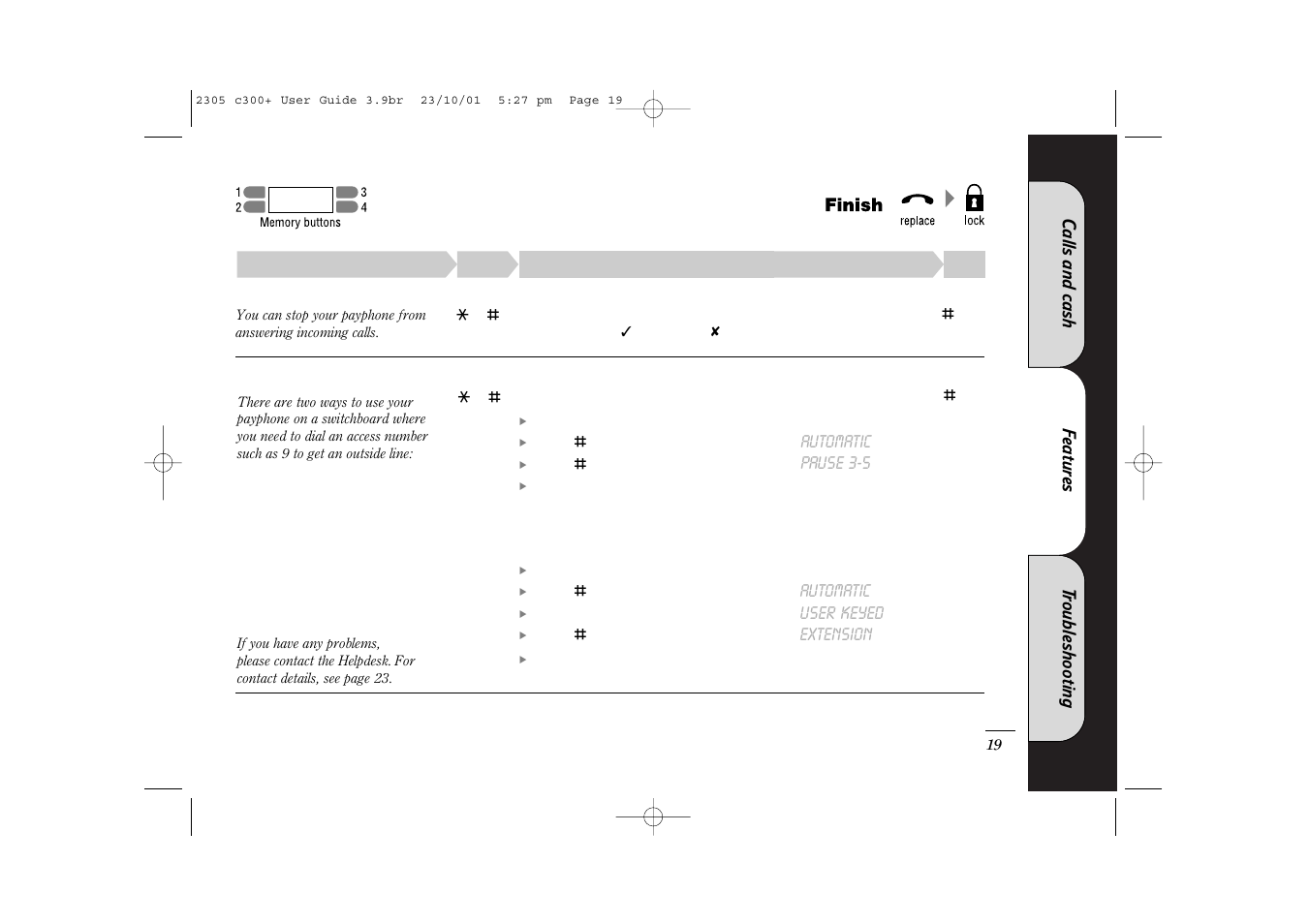 BT 300 Plus User Manual | Page 19 / 24