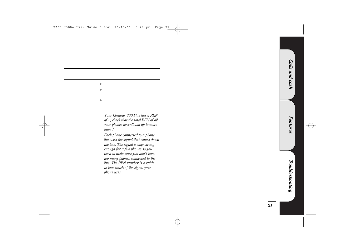 BT 300 Plus User Manual | Page 21 / 24