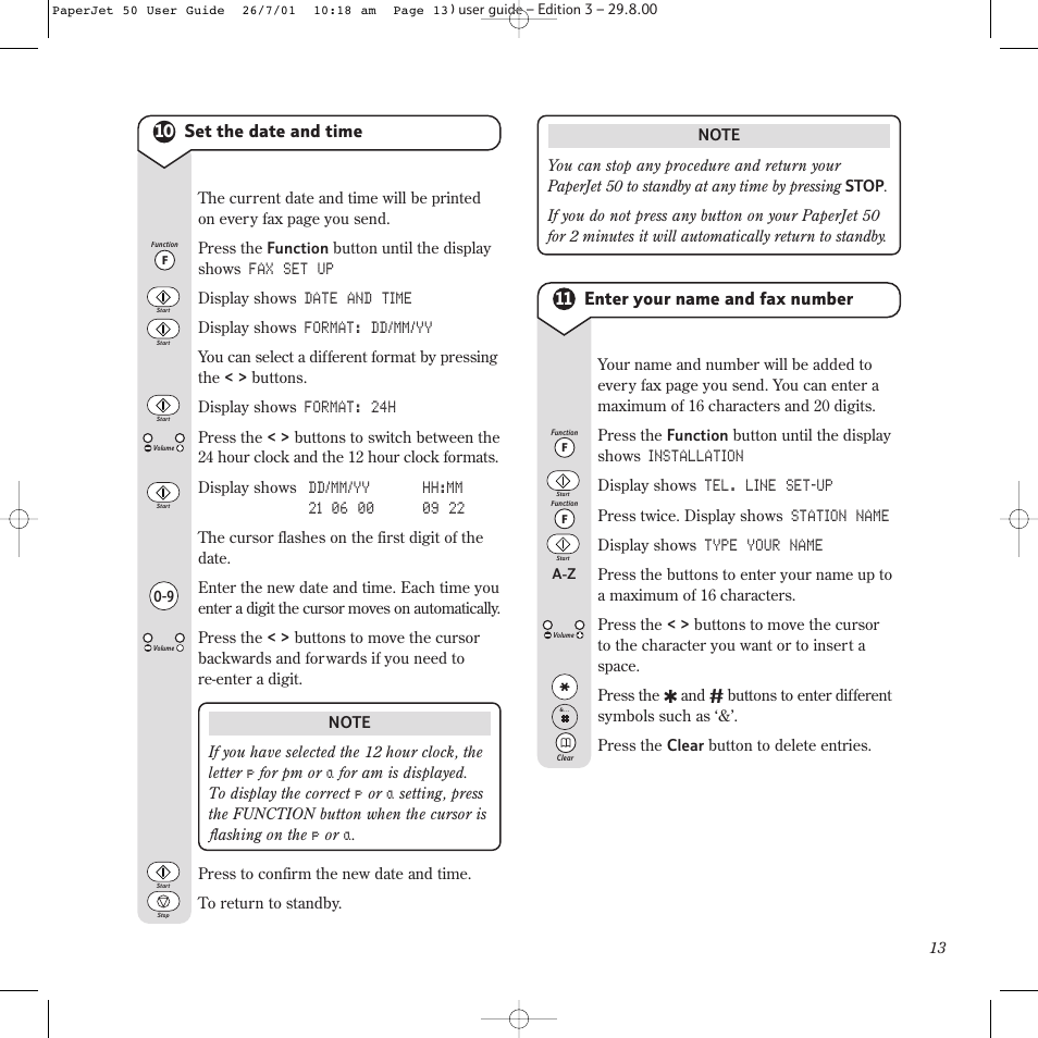 BT paperjet 50 User Manual | Page 15 / 56