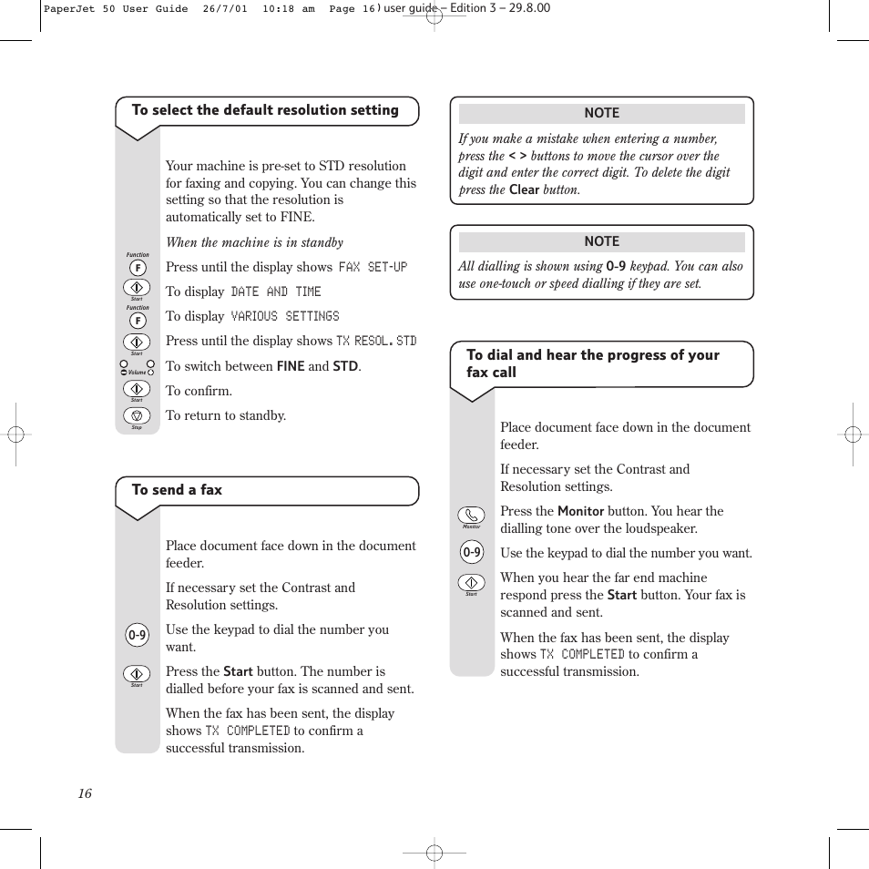 BT paperjet 50 User Manual | Page 18 / 56