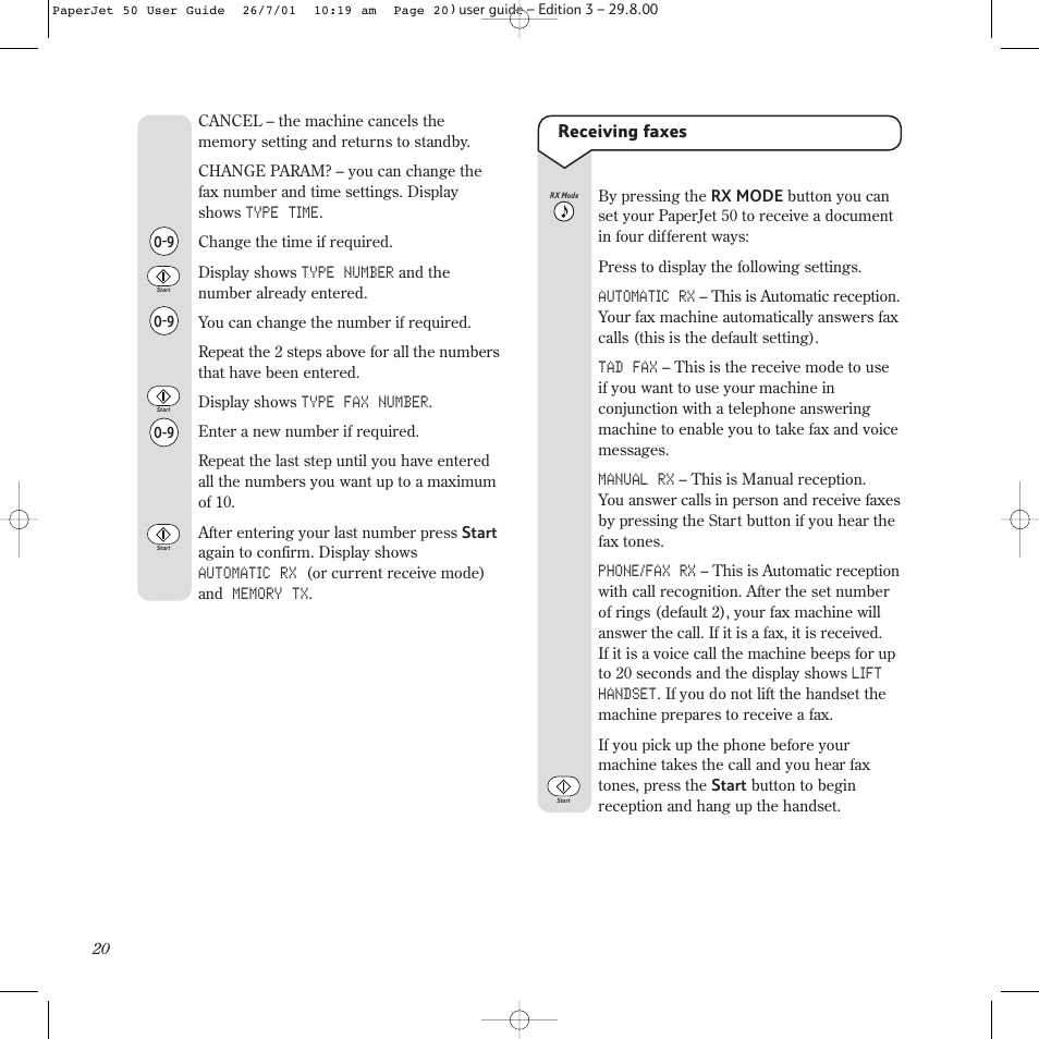 BT paperjet 50 User Manual | Page 22 / 56