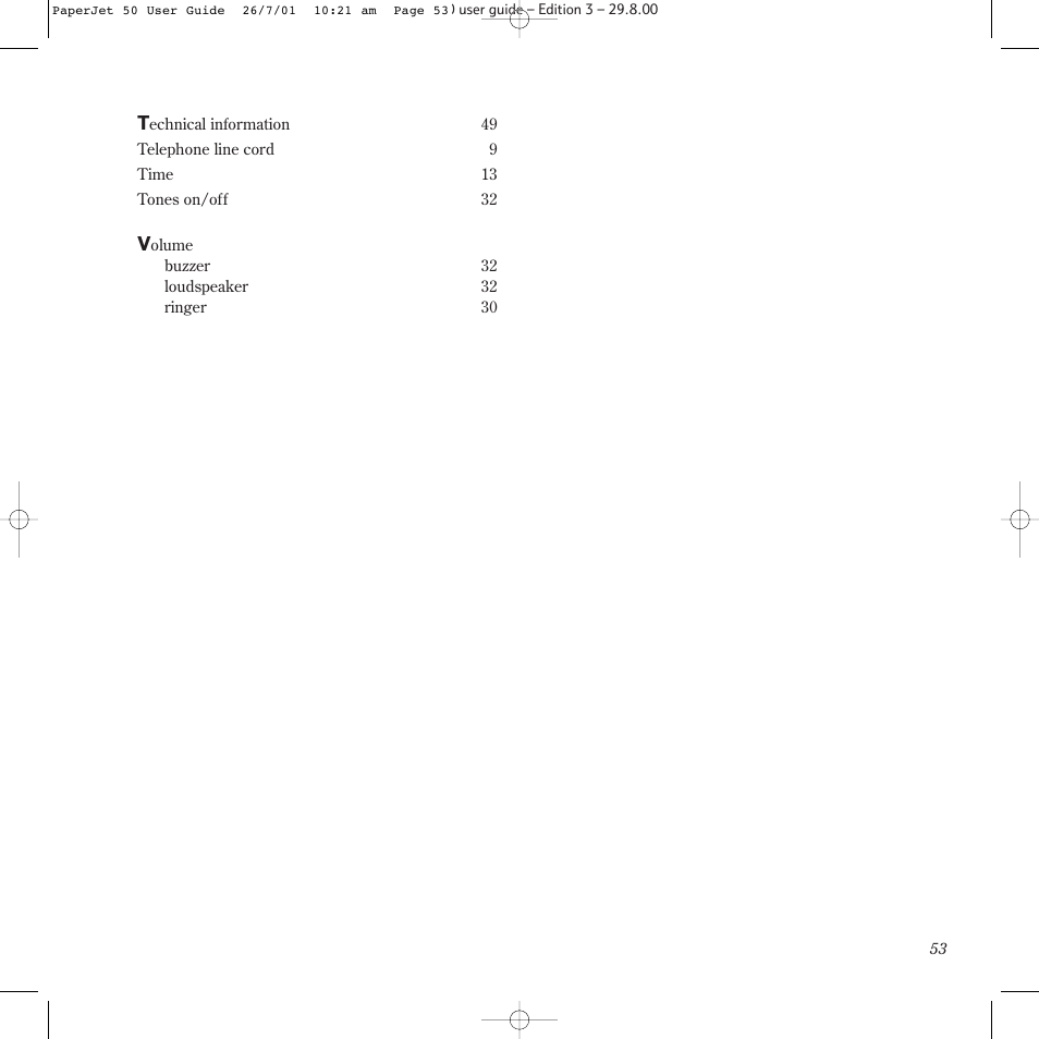 BT paperjet 50 User Manual | Page 55 / 56
