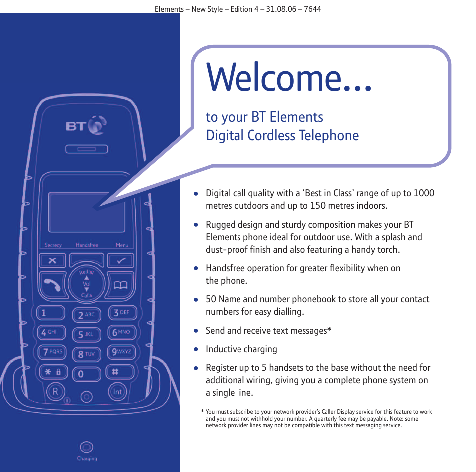 Welcome | BT Digital Cordless Telephone User Manual | Page 2 / 72