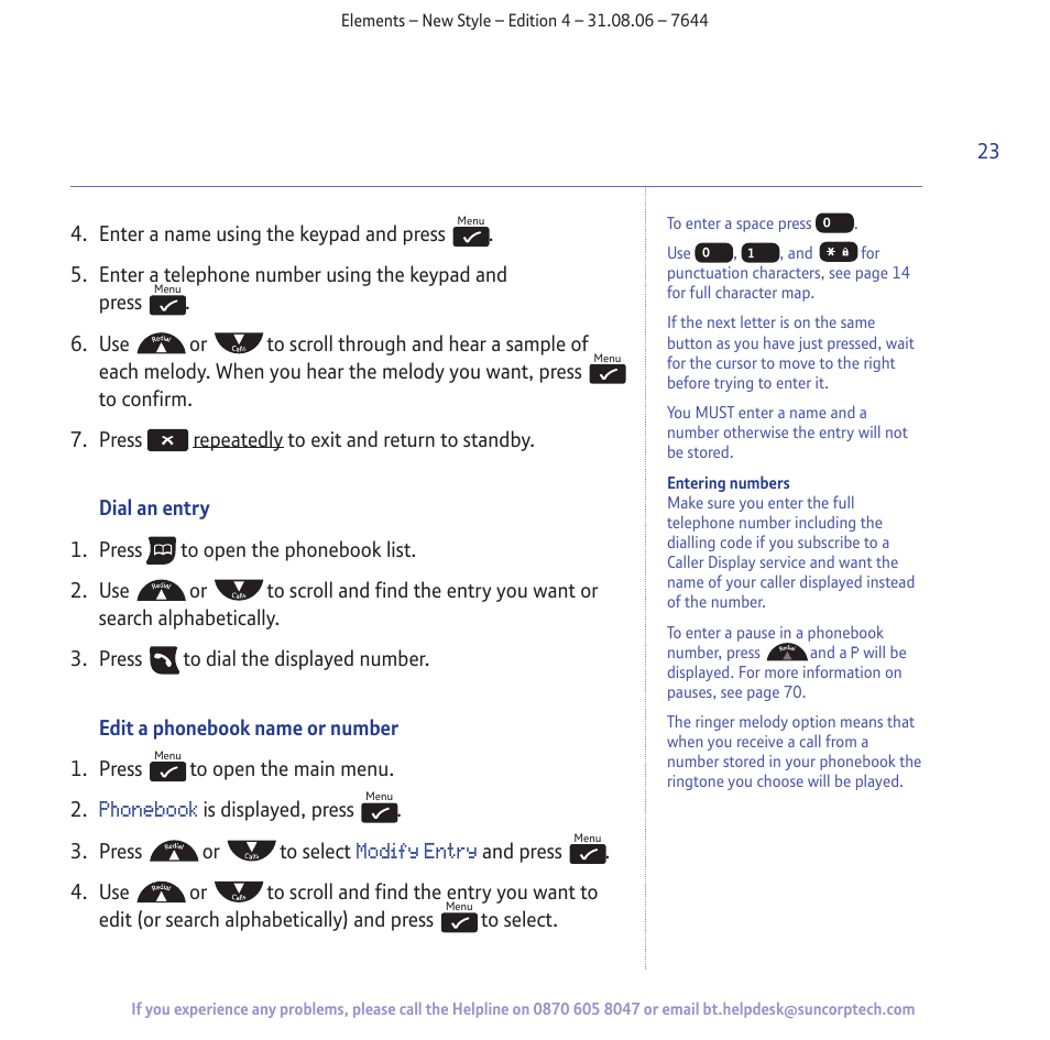 BT Digital Cordless Telephone User Manual | Page 23 / 72
