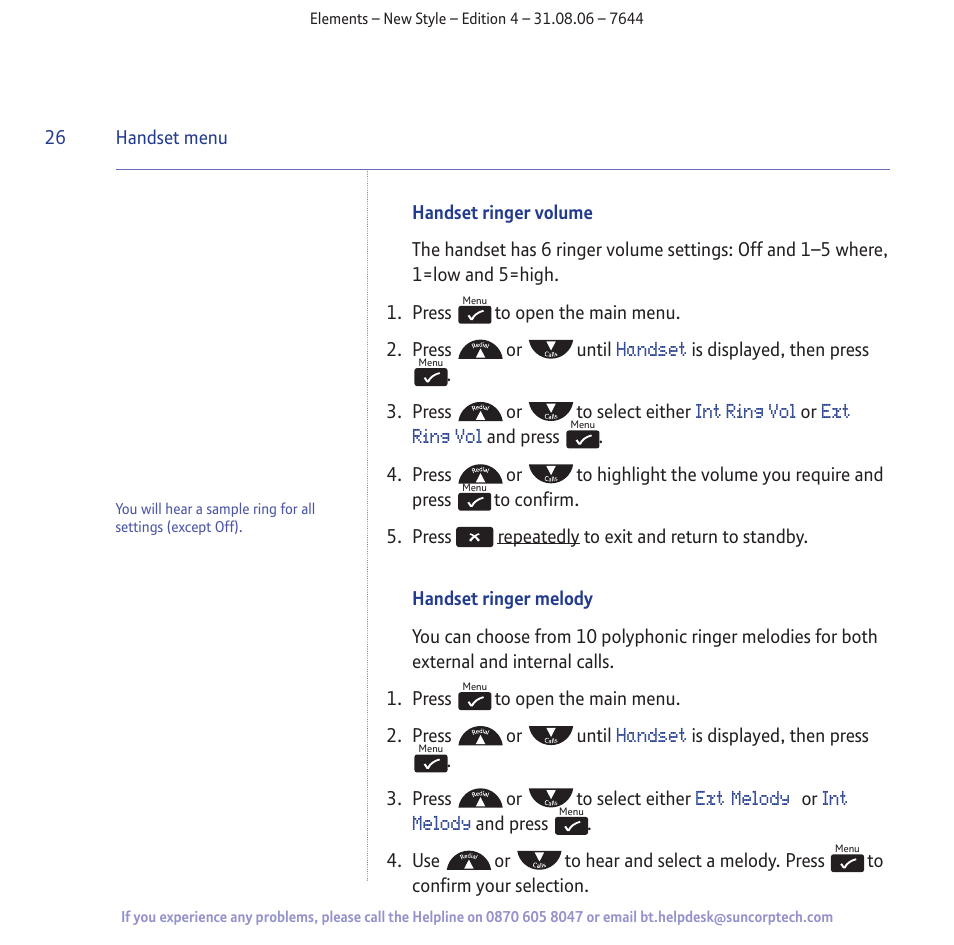 BT Digital Cordless Telephone User Manual | Page 26 / 72