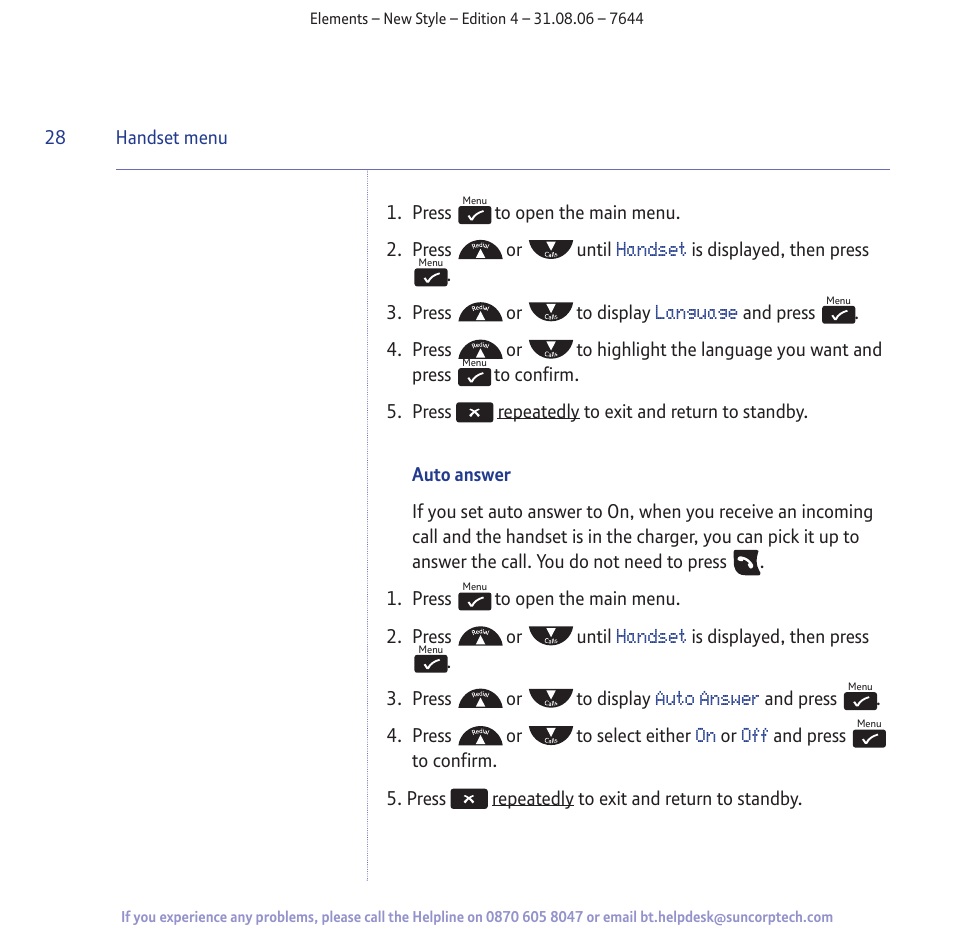 BT Digital Cordless Telephone User Manual | Page 28 / 72