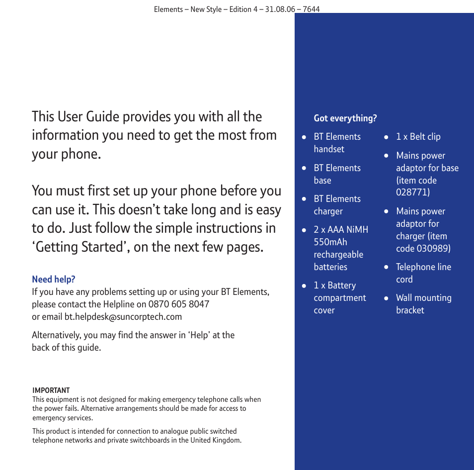 BT Digital Cordless Telephone User Manual | Page 3 / 72