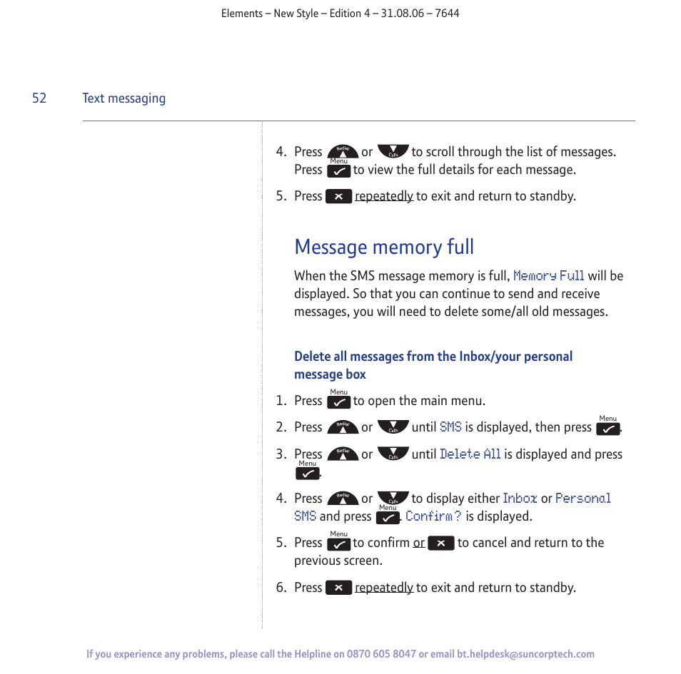 BT Digital Cordless Telephone User Manual | Page 52 / 72