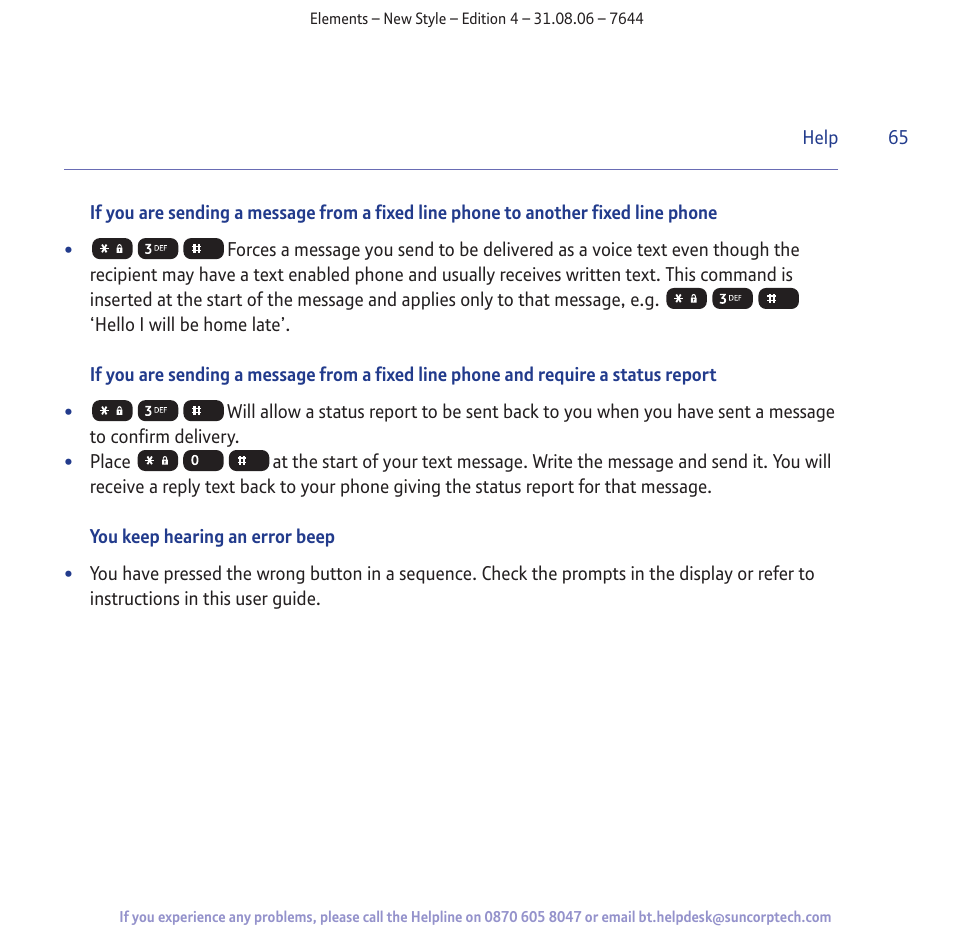 BT Digital Cordless Telephone User Manual | Page 65 / 72