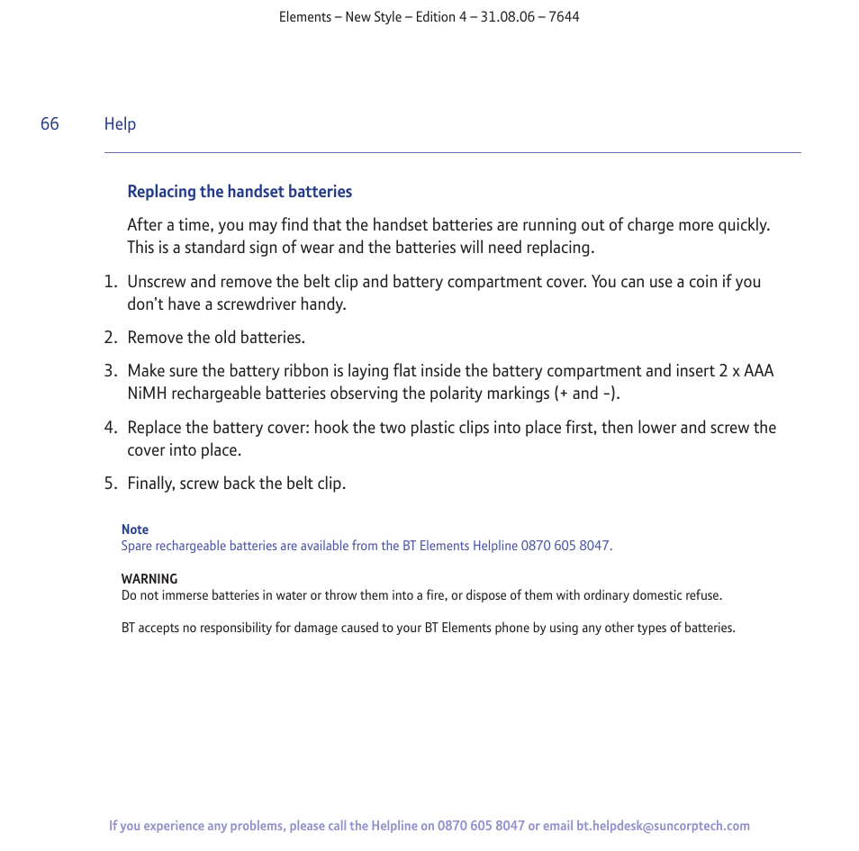 BT Digital Cordless Telephone User Manual | Page 66 / 72