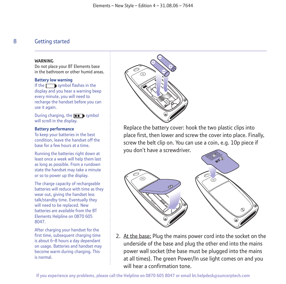 BT Digital Cordless Telephone User Manual | Page 8 / 72