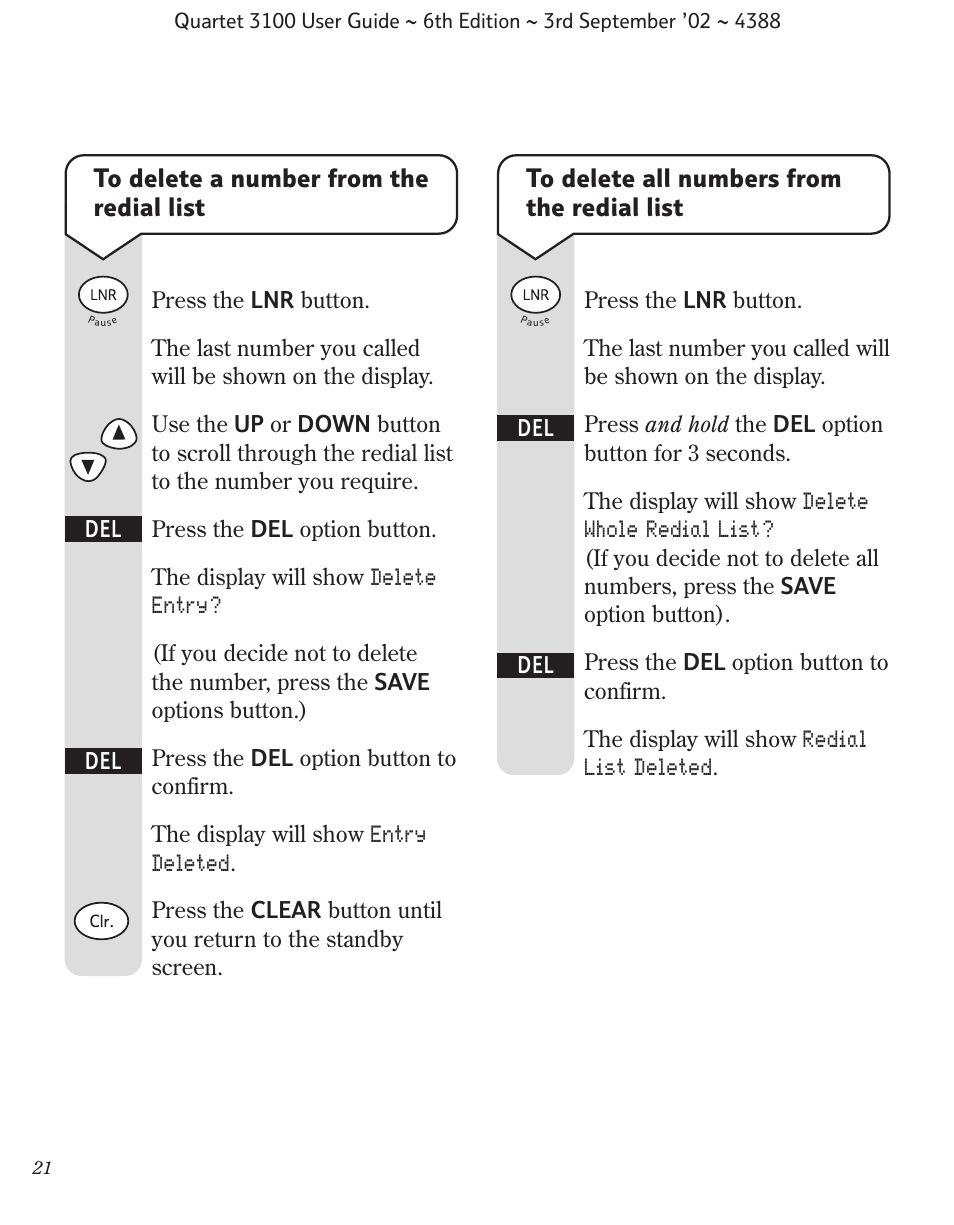 BT 3100 User Manual | Page 24 / 50