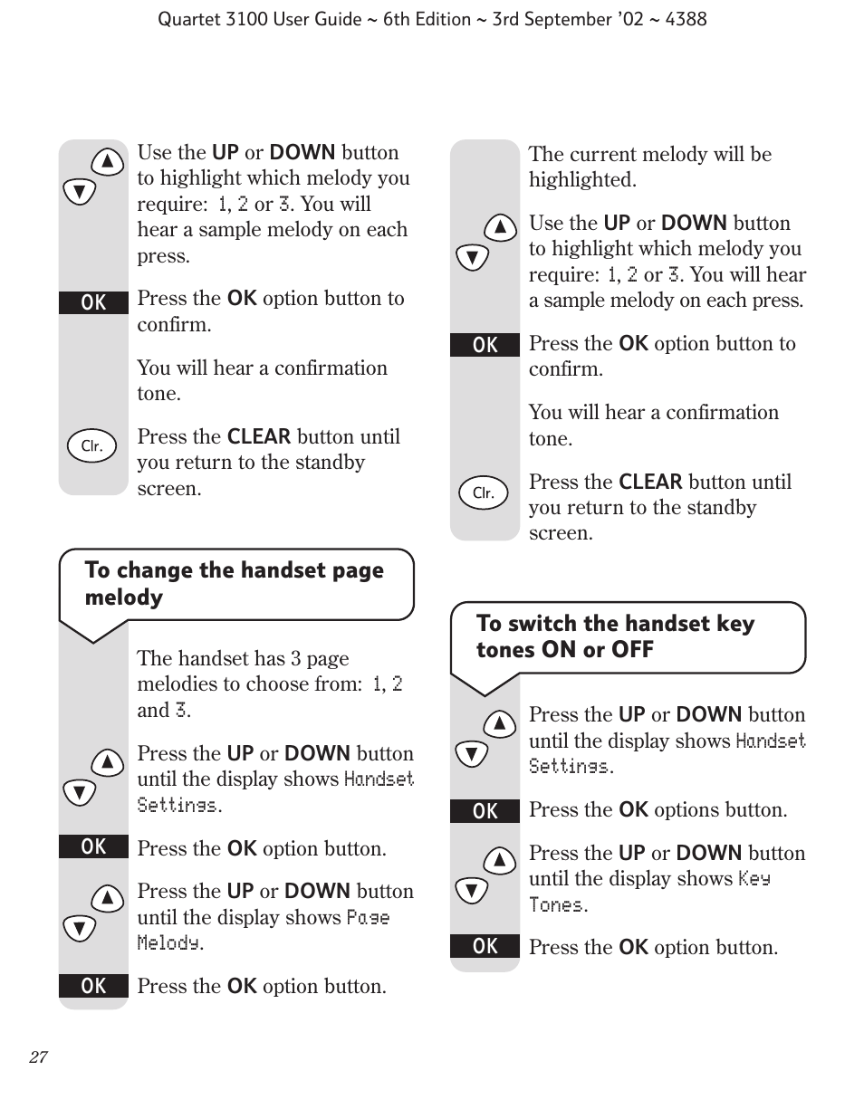 BT 3100 User Manual | Page 30 / 50