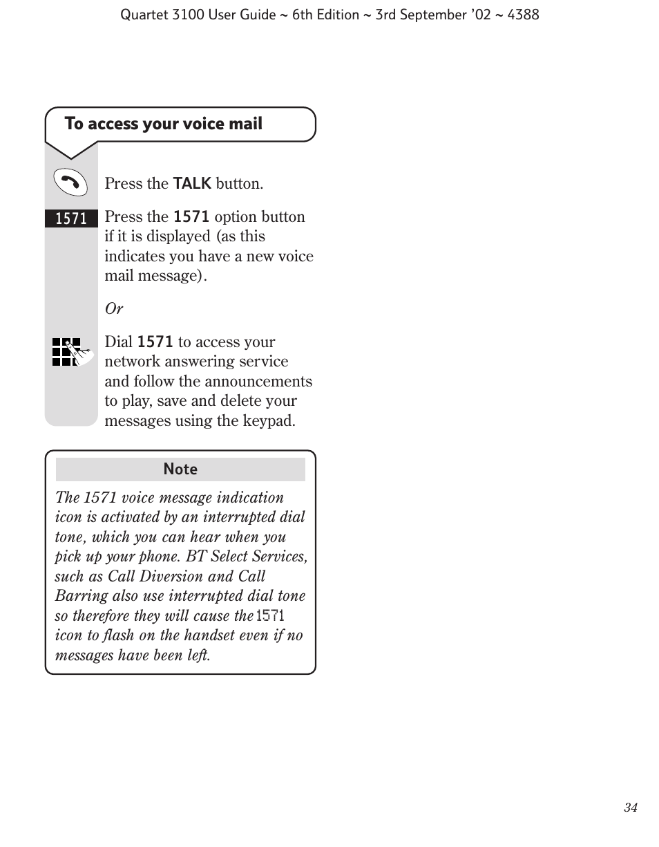 BT 3100 User Manual | Page 37 / 50