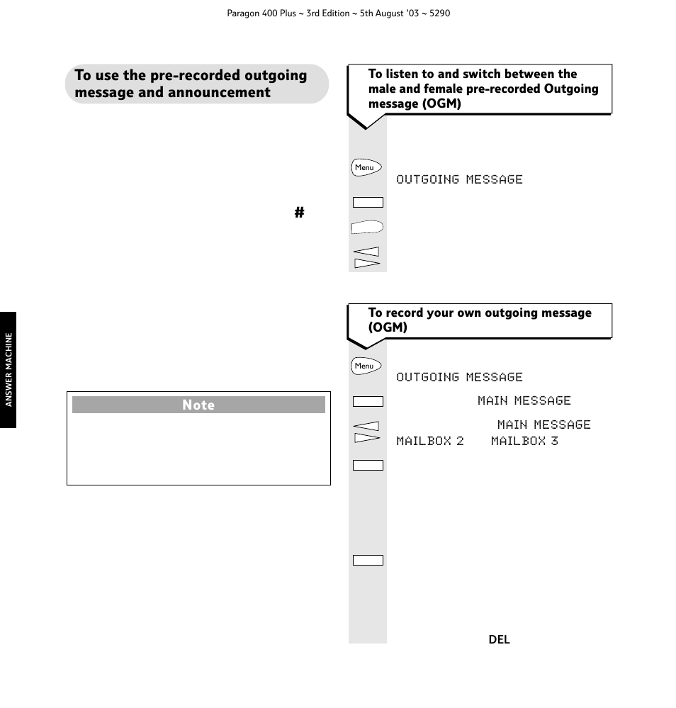 BT 400 Plus User Manual | Page 17 / 31