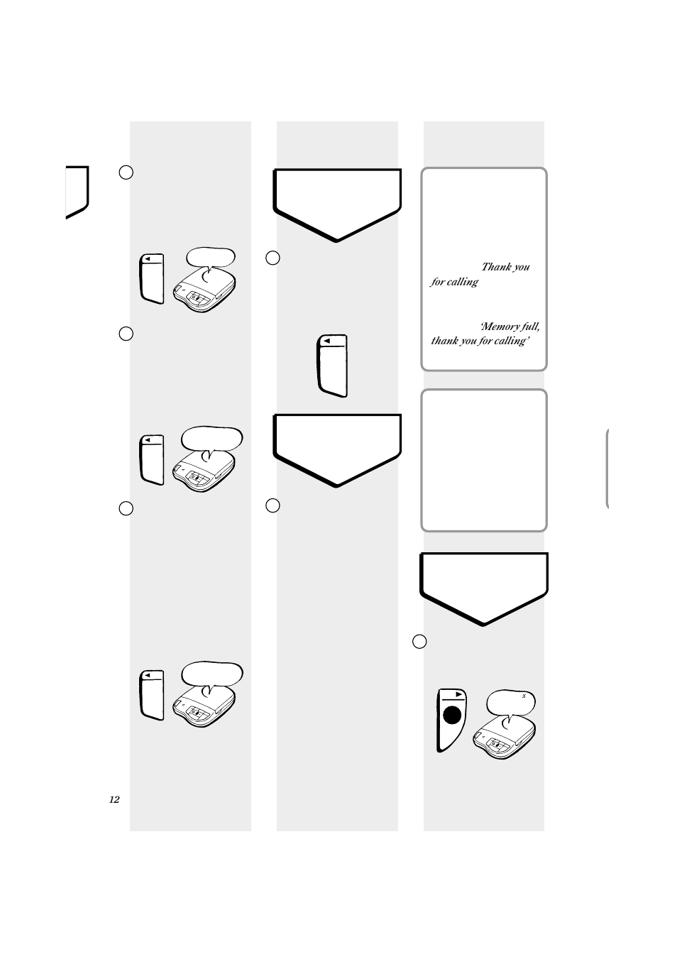 Press and hold the, Press the, Button. your response 15 will announce | BT Response 15+ User Manual | Page 16 / 28