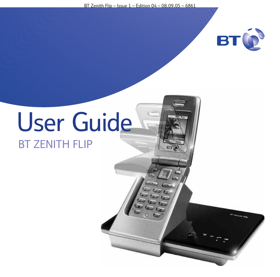 BT Zenith Flip 6861 User Manual | 88 pages