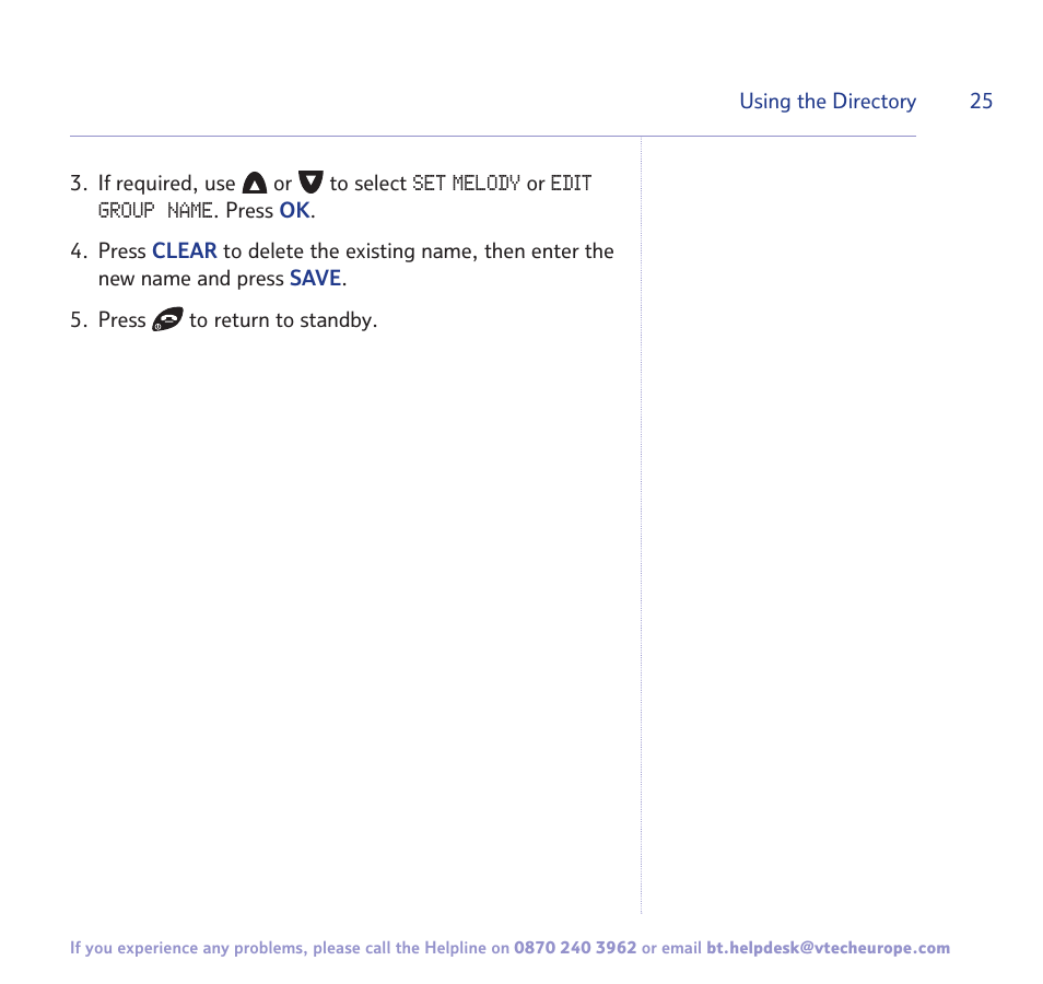 BT FREESTYLE 7150 User Manual | Page 25 / 80