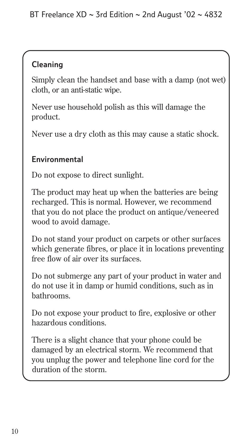 BT Studio Twin User Manual | Page 11 / 37