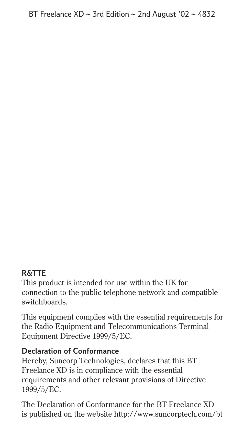 BT Studio Twin User Manual | Page 36 / 37