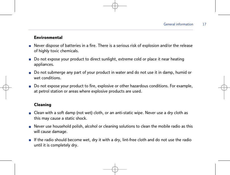 BT Mobile Radio User Manual | Page 17 / 22