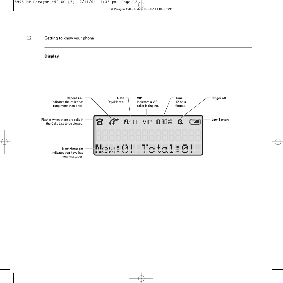 BT PARAGON450 User Manual | Page 12 / 44