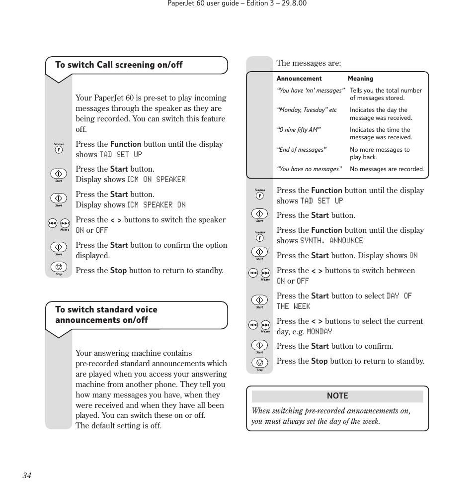 BT 60 User Manual | Page 36 / 65