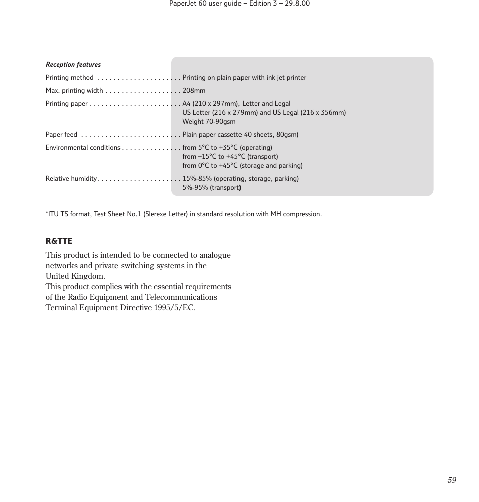 BT 60 User Manual | Page 61 / 65