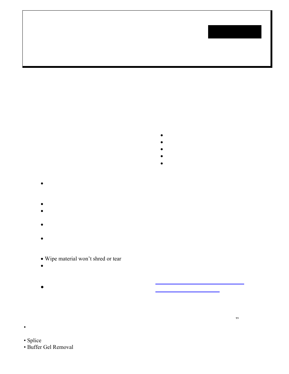 Chemtronics Pocket QbE Fiber Optic Cleaning Platform PQBE User Manual | 2 pages