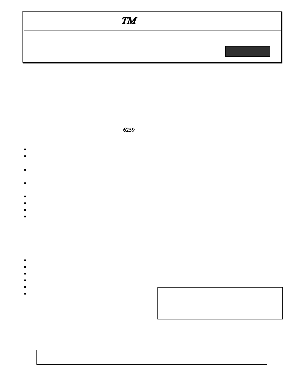 Chemtronics Poly-Wipes 6259HC User Manual | 2 pages