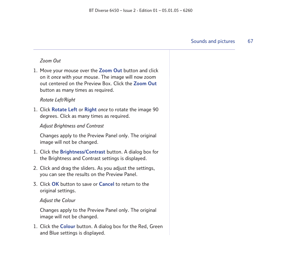BT Diverse 6450 User Manual | Page 67 / 98