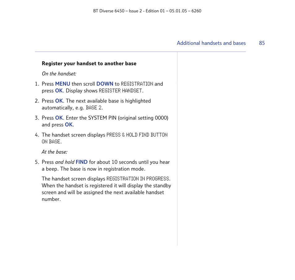 BT Diverse 6450 User Manual | Page 85 / 98