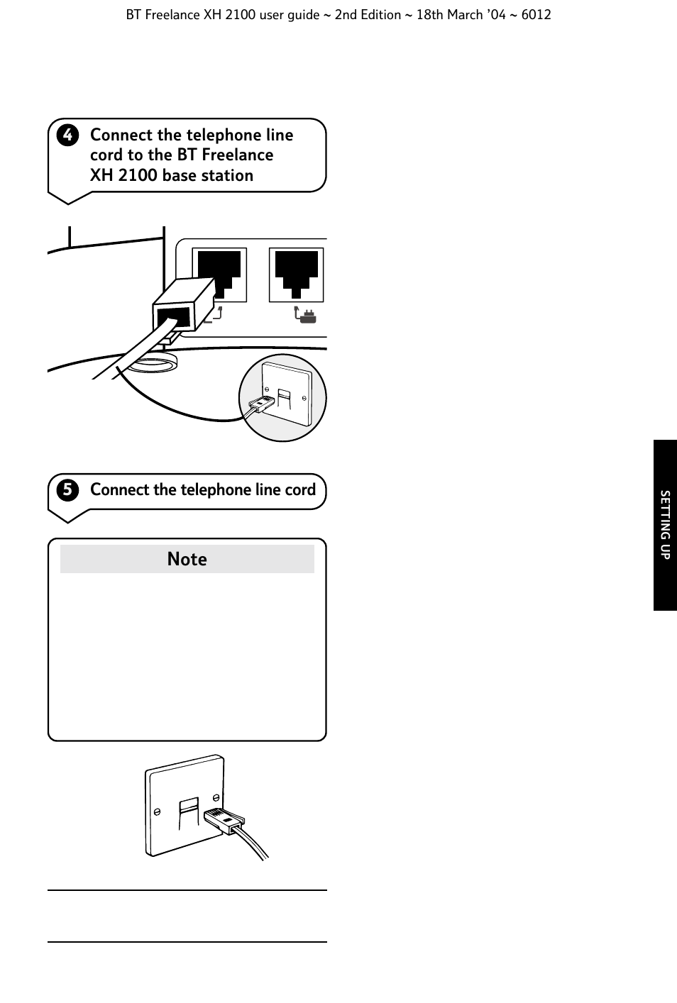 BT FREELANCE XH 2100 User Manual | Page 15 / 42