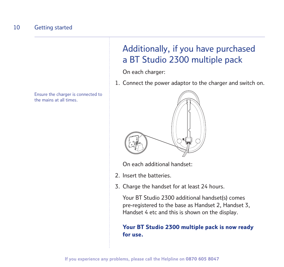BT STUDIO 2300 User Manual | Page 10 / 67