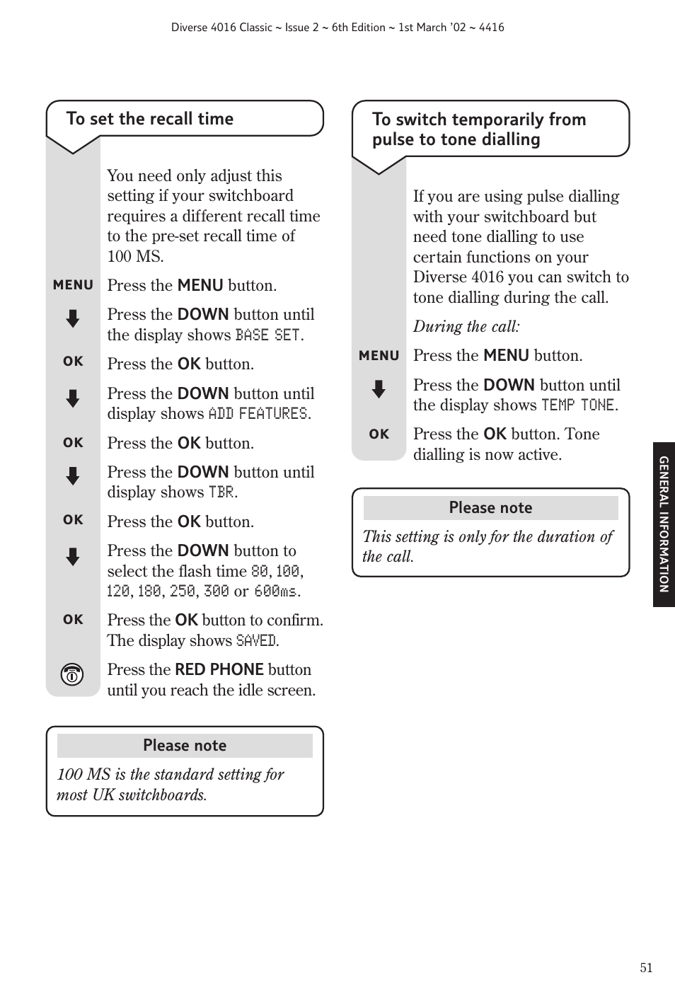 BT 4016 Classic User Manual | Page 53 / 57