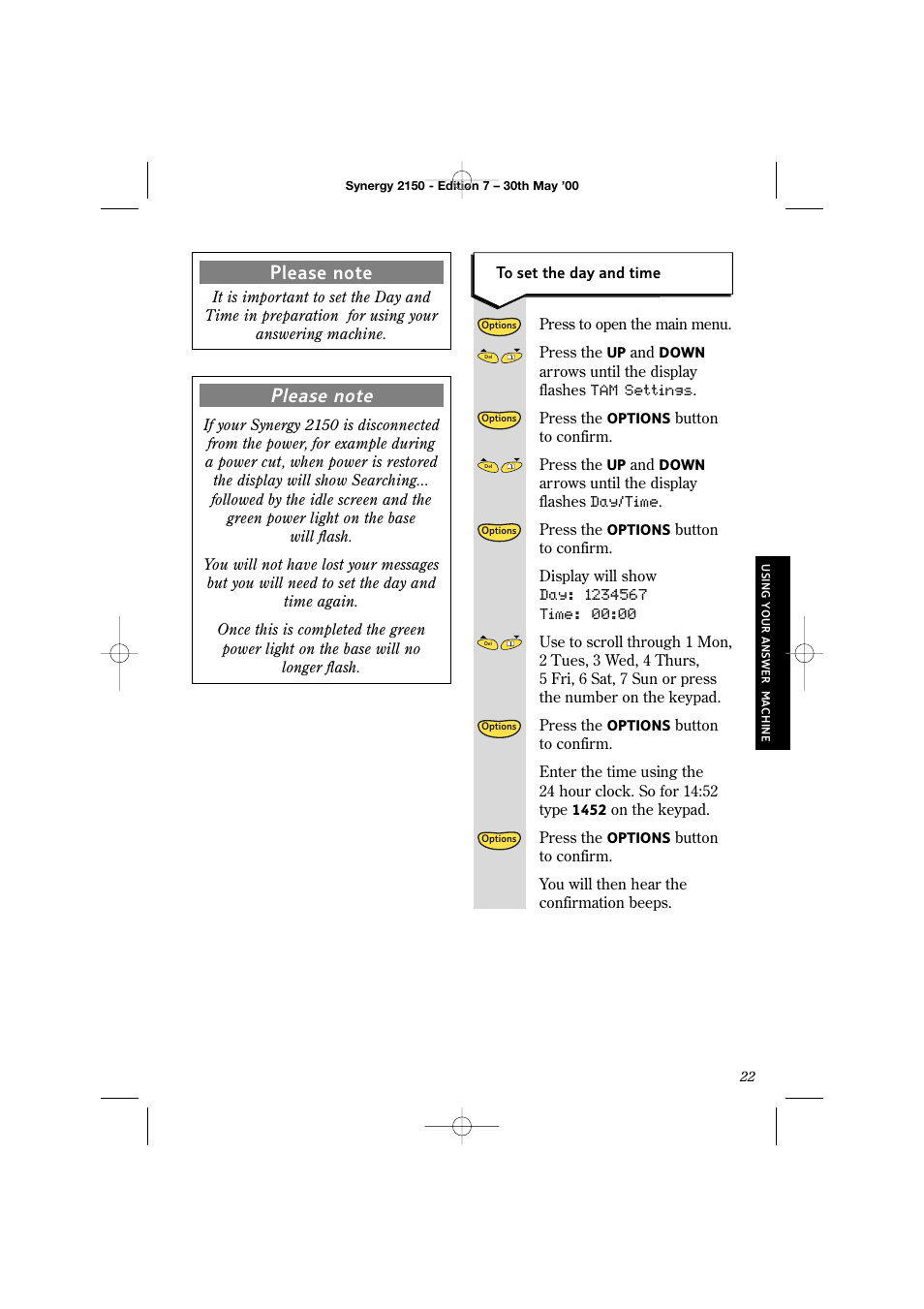 BT Synergy 2150 User Manual | Page 27 / 60