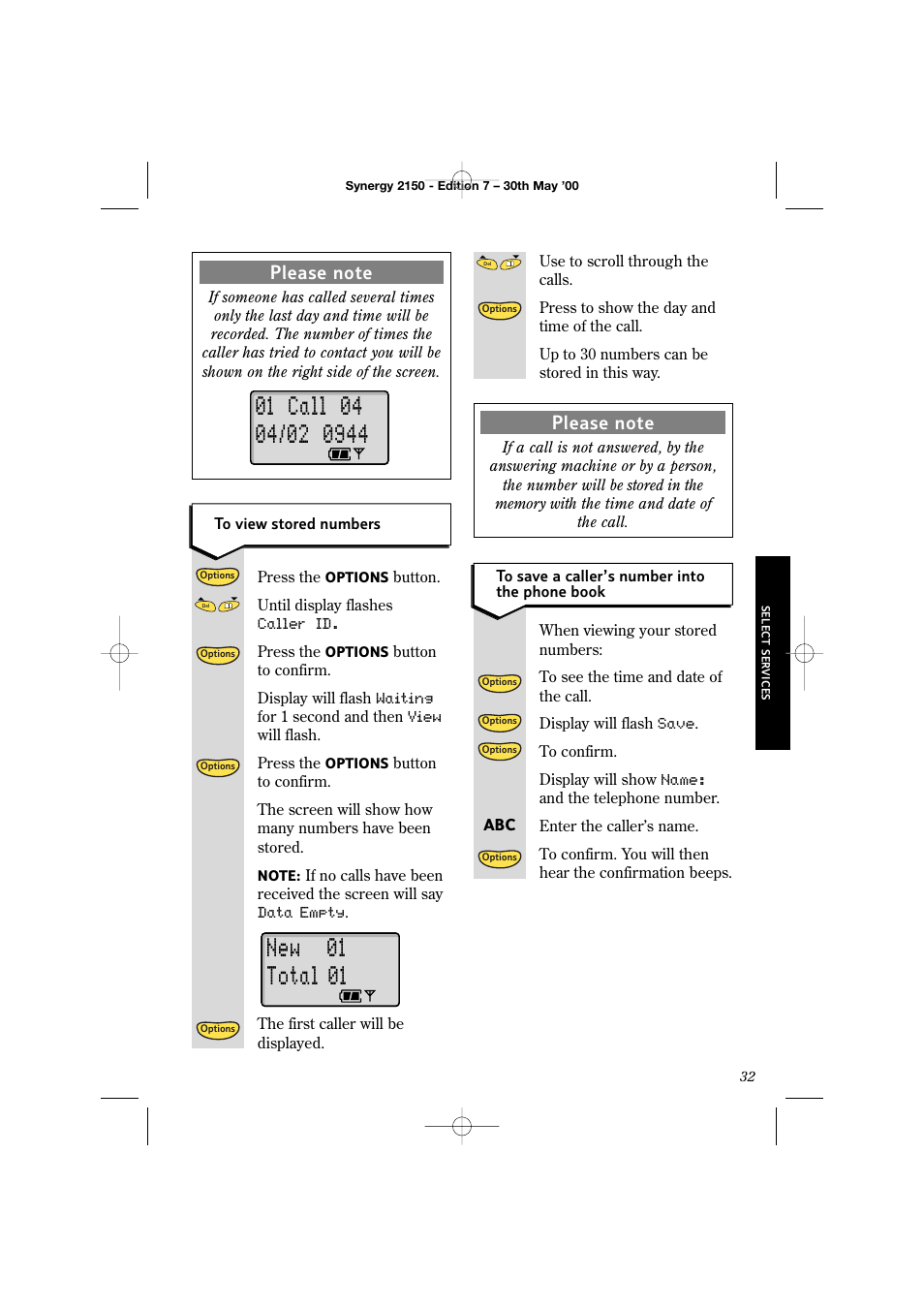 New 01 total 01 | BT Synergy 2150 User Manual | Page 37 / 60