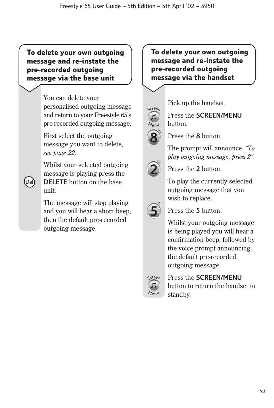 BT Freestyle 65 User Manual | Page 27 / 54