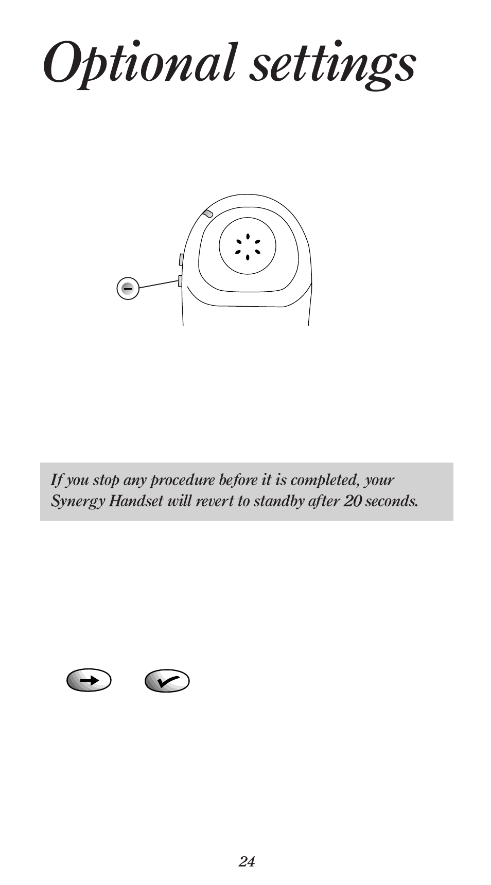 Optional settings | BT 1000 User Manual | Page 28 / 57