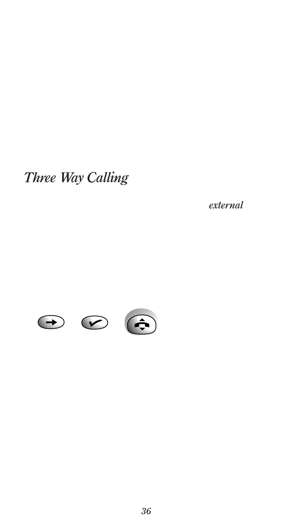 Three way calling | BT 1000 User Manual | Page 40 / 57