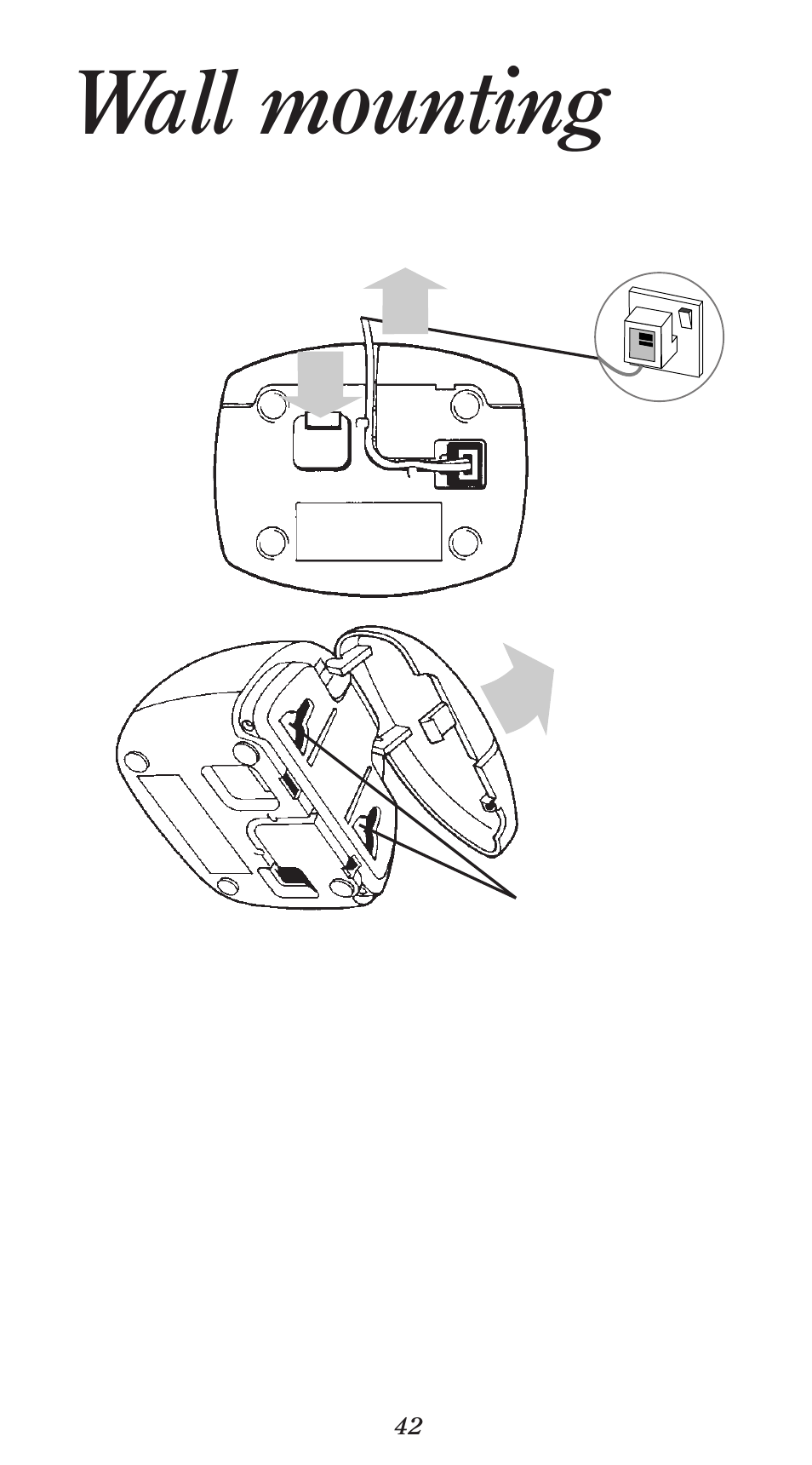 Wall mounting | BT 1000 User Manual | Page 46 / 57