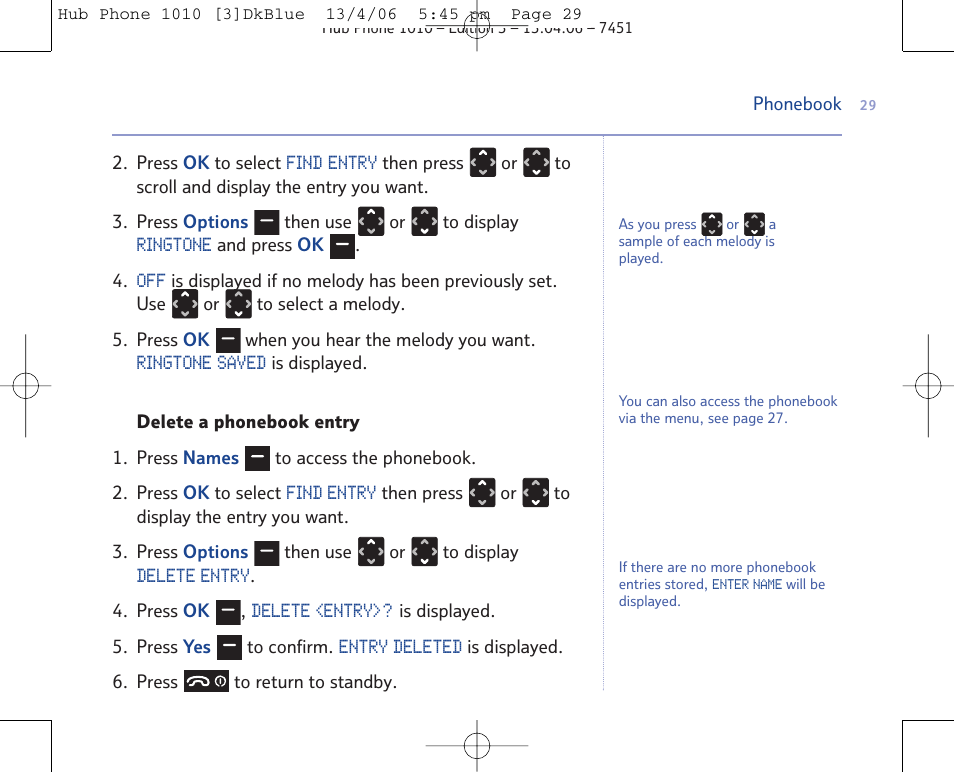 BT Hub Phone 1010 User Manual | Page 29 / 74