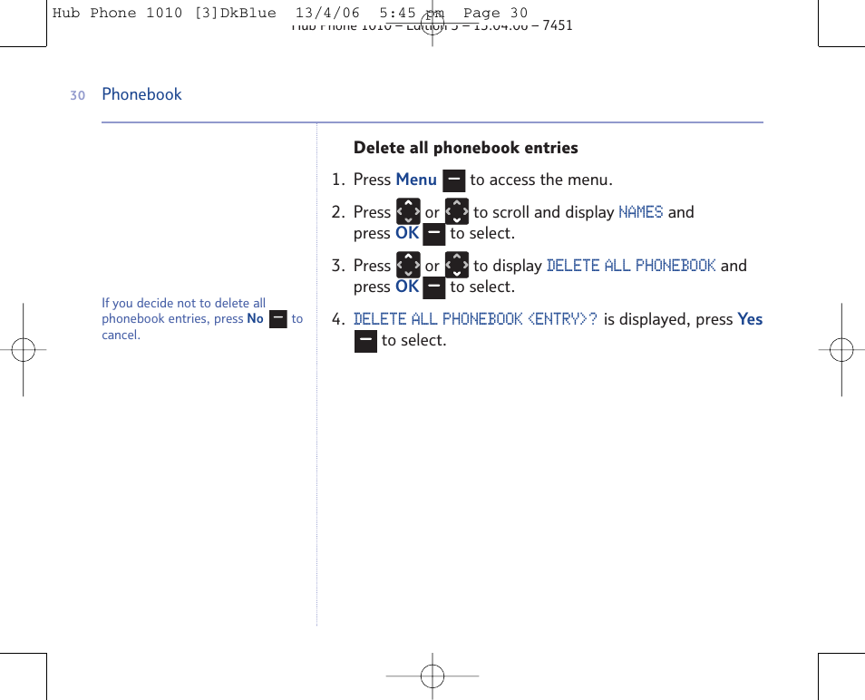 BT Hub Phone 1010 User Manual | Page 30 / 74