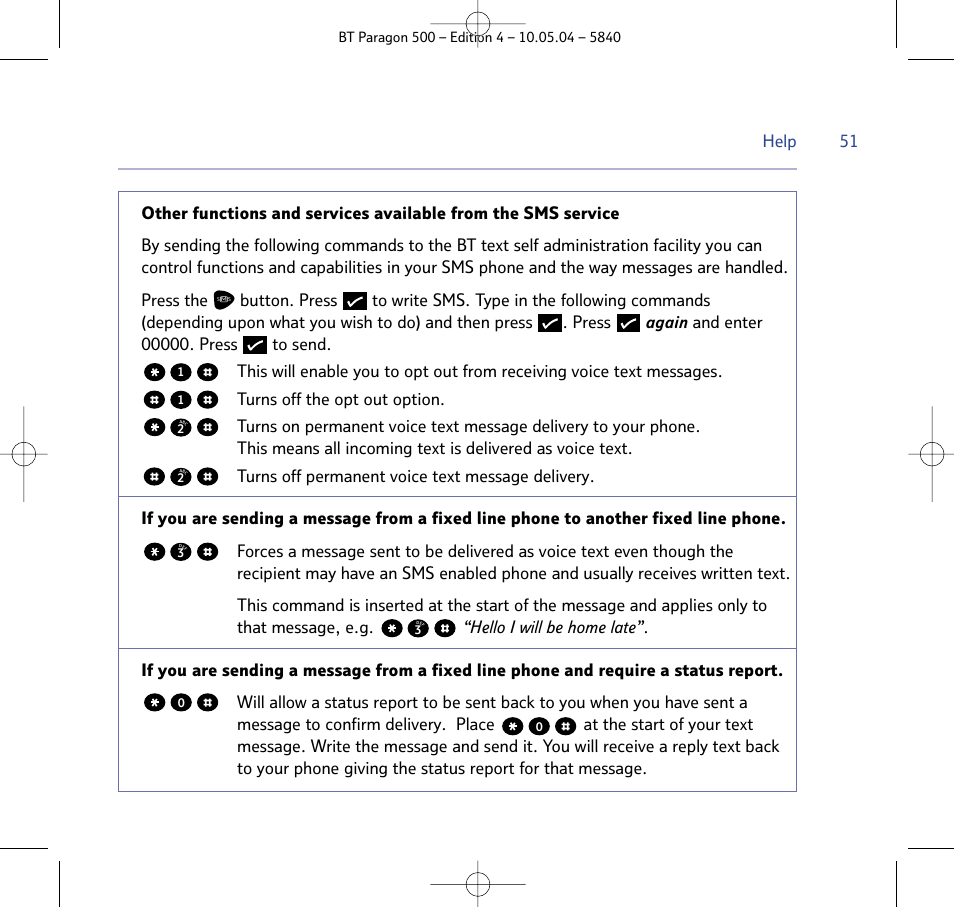 BT PARAGON 500 User Manual | Page 51 / 61